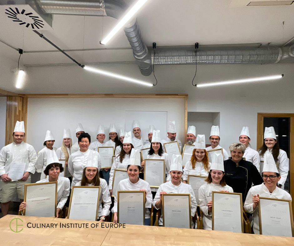 Culinary Institute of Europe oklevélkiosztó