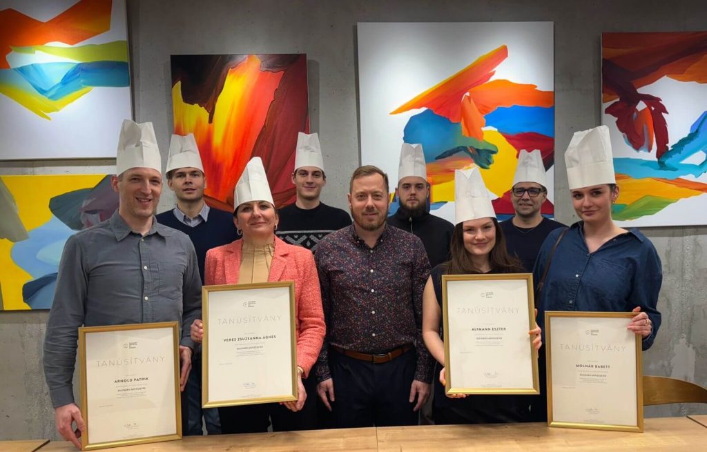 Oklevélátadó ünnepség a Culinary Institute of Europe-nál